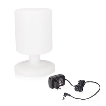 Lámpara de Mesa Smartwares 5000.472/ 4.7W/ Blanca - Tiensol