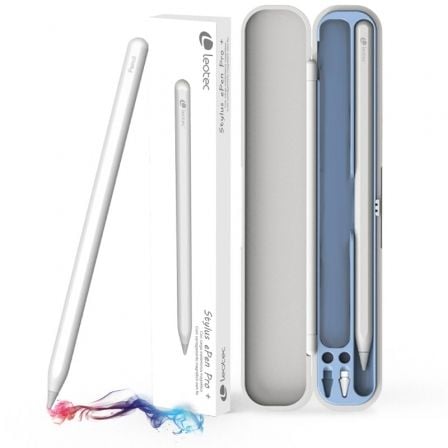 Lápiz Electrónico Leotec LESTP03W Stylus ePen Pro+ para iPad y iPad Pro/ Blanco - Tiensol