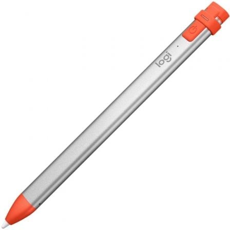 Lápiz Inalámbrico Logitech Crayon para iPad/ Naranja - Tiensol