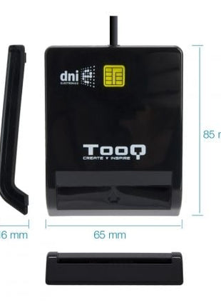 Lector de DNI TooQ TQR - 210B - Tiensol