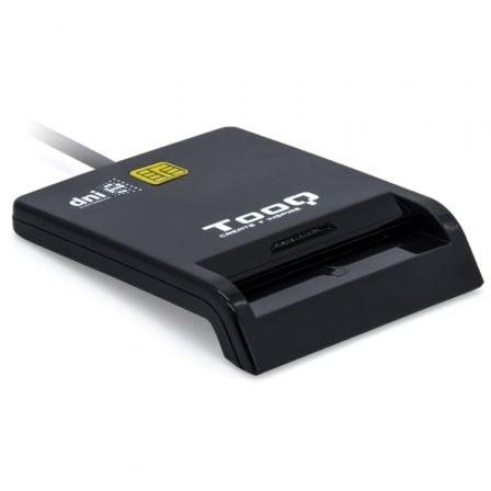 Lector de DNI TooQ TQR - 211B/ USB Tipo - C/ Negro - Tiensol