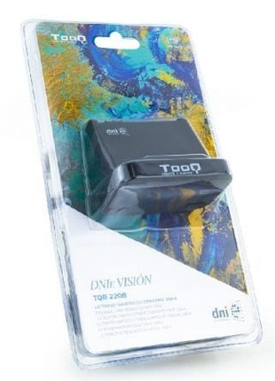 Lector de DNI TooQ TQR - 220B/ USB 2.0/ Negro - Tiensol