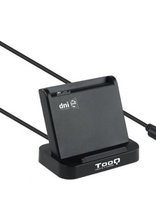 Lector de DNI TooQ TQR - 220B/ USB 2.0/ Negro - Tiensol