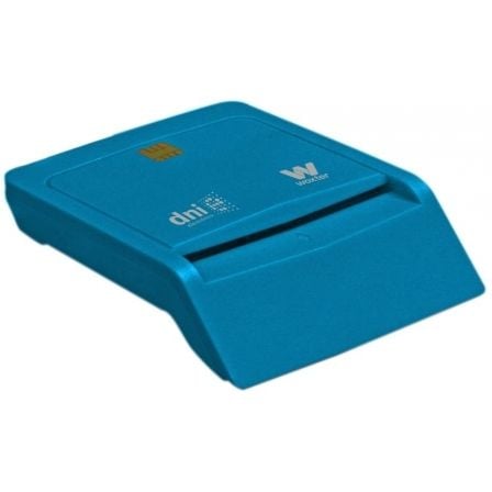 Lector de DNI Woxter PE26 - 143/ Azul - Tiensol