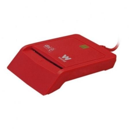 Lector de DNI Woxter PE26 - 145/ Rojo - Tiensol