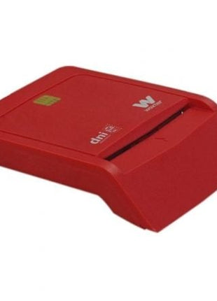 Lector de DNI Woxter PE26 - 145/ Rojo - Tiensol