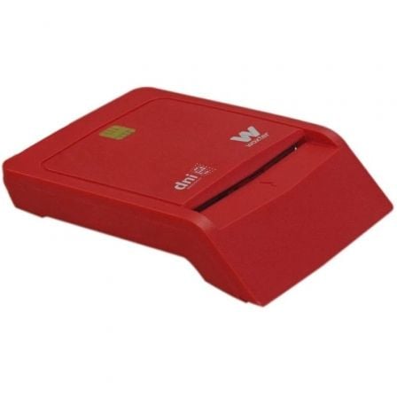 Lector de DNI Woxter PE26 - 145/ Rojo - Tiensol