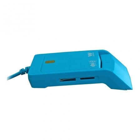 Lector de DNI y Tarjetas Woxter Combo PE26 - 146/ Azul/ USB 2.0 - Tiensol