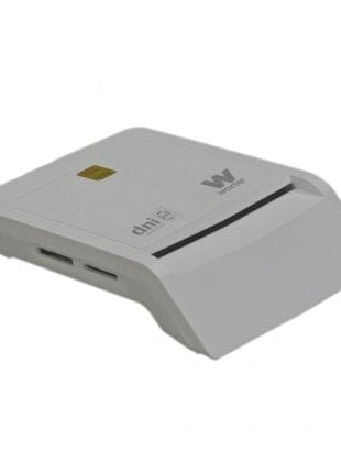 Lector de DNI y Tarjetas Woxter PE26 - 147/ Blanco/ USB 2.0 - Tiensol