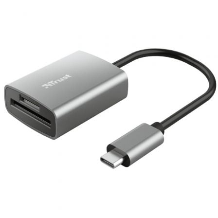 Lector de Tarjetas Externo Trust Dalyx/ USB Tipo - C - Tiensol