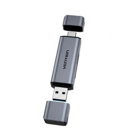 Lector de Tarjetas Externo Vention CLFB0/ USB 3.0 - Tiensol