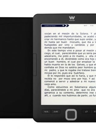 Libro electrónico Ebook Woxter Scriba 195/ 6'/ tinta electrónica/ Negro - Tiensol