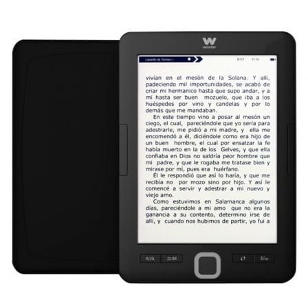 Libro electrónico Ebook Woxter Scriba 195/ 6'/ tinta electrónica/ Negro - Tiensol