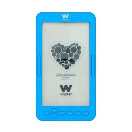 Libro Electrónico Ebook Woxter Scriba 195 S/ 4.7'/ Tinta Electrónica/ Azul - Tiensol