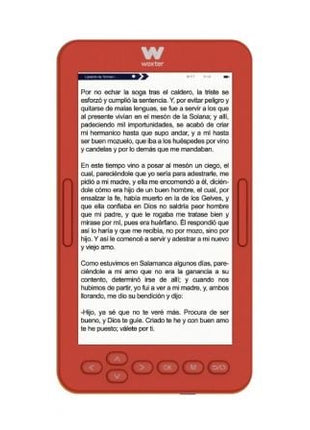 Libro Electrónico Ebook Woxter Scriba 195 S/ 4.7'/ Tinta Electrónica/ Rojo - Tiensol