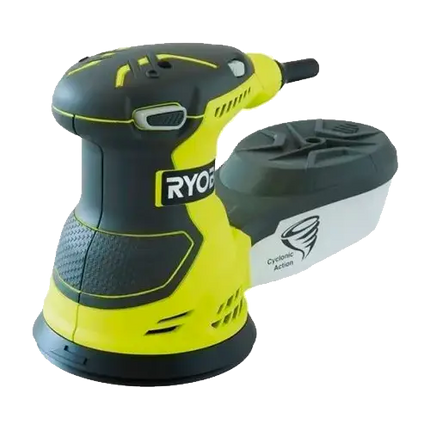 Lijadora Excéntrica Ryobi ROS300 | 300W | 125mm | Incluye 5 Lijas - Herramientas Eléctricas