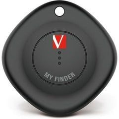 Localizador Verbatim My Finder Bluetooth Tracker MYF - 01 compatible con Apple/ Incluye Llavero y Pila/ Negro - Tiensol