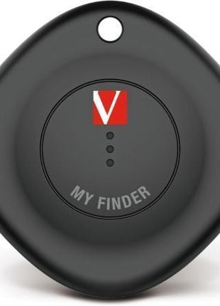 Localizador Verbatim My Finder Bluetooth Tracker MYF - 01 compatible con Apple/ Incluye Llavero y Pila/ Negro - Tiensol