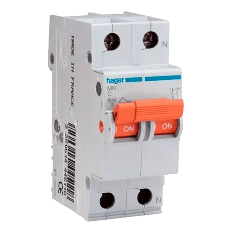 Magnetotérmico 2P 32 A Hager - Tiensol