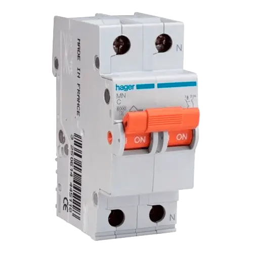 Magnetotérmico 2P 40 A Hager - Tiensol