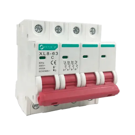 Magnetotérmico 4P 16 A 400 VAC - Tiensol