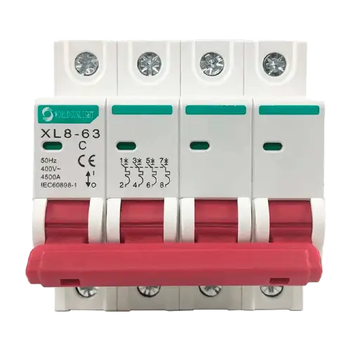 Magnetotérmico 4P 25 A 400 VAC - Tiensol