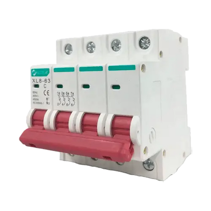 Magnetotérmico 4P 25 A 400 VAC - Tiensol