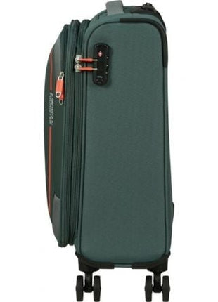 Maleta de Cabina American Tourister Pulsonic Spinner 55cm/ 55x40x23cm/ 4 Ruedas/ Verde Bosque Oscuro - Tiensol