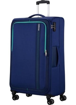 Maleta de Cabina American Tourister Sea Seeker Spinner 80cm/ 80x47.5x28.5cm/ 4 Ruedas/ Marino Combate - Tiensol