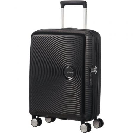 Maleta de Cabina American Tourister SoundBox Spinner 55cm/ 55x40x20cm/ 4 Ruedas/ Negra - Tiensol