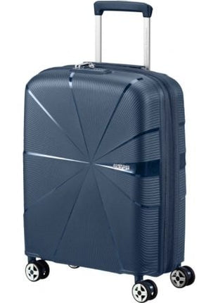 Maleta de Cabina American Tourister Starvibe Spinner 55cm/ 55x40x20cm/ 4 Ruedas/ Azul Marino - Tiensol