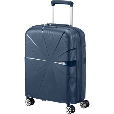 Maleta de Cabina American Tourister Starvibe Spinner 55cm/ 55x40x20cm/ 4 Ruedas/ Azul Marino - Tiensol