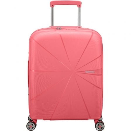 Maleta de Cabina American Tourister Starvibe Spinner 55cm/ 55x40x20cm/ 4 Ruedas/ Coral - Tiensol