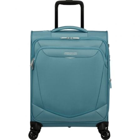 Maleta de Cabina American Tourister SummerRide Spinner 55cm/ 55x40x23cm/ 4 Ruedas/ Azul Brisa - Tiensol