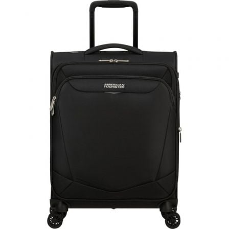 Maleta de Cabina American Tourister SummerRide Spinner 55cm/ 55x40x23cm/ 4 Ruedas/ Negra - Tiensol