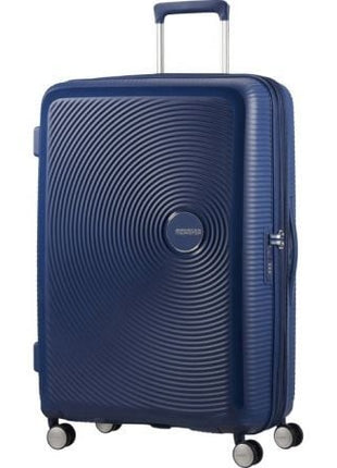 Maleta Grande American Tourister SoundBox Spinner 77cm/ 77x51.5x29.5cm/ 4 Ruedas/ Azul Marino - Tiensol