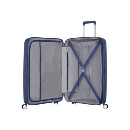 Maleta Grande American Tourister SoundBox Spinner 77cm/ 77x51.5x29.5cm/ 4 Ruedas/ Azul Marino - Tiensol