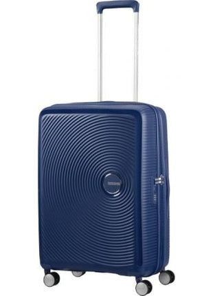 Maleta Mediana American Tourister SoundBox Spinner 67cm/ 67x46.5x29cm/ 4 Ruedas/ Azul Marino - Tiensol