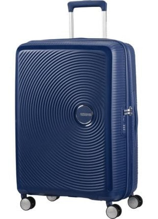 Maleta Mediana American Tourister SoundBox Spinner 67cm/ 67x46.5x29cm/ 4 Ruedas/ Azul Marino - Tiensol