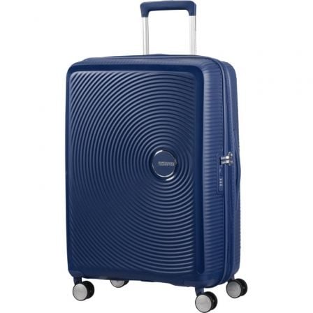 Maleta Mediana American Tourister SoundBox Spinner 67cm/ 67x46.5x29cm/ 4 Ruedas/ Azul Marino - Tiensol