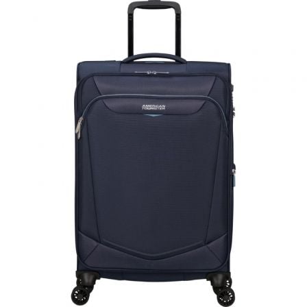 Maleta Mediana American Tourister SummerRide Spinner 69cm/ 69x43x29cm/ 4 Ruedas/ Azul Marino - Tiensol