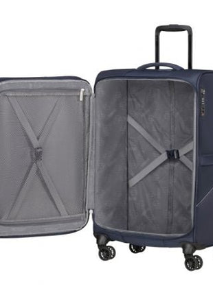 Maleta Mediana American Tourister SummerRide Spinner 69cm/ 69x43x29cm/ 4 Ruedas/ Azul Marino - Tiensol