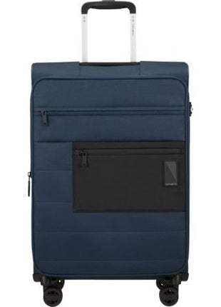 Maleta Mediana Samsonite Vaycay Spinner Expansible 66cm/ 66x43x30cm/ 4 Ruedas/ Azul Marino - Tiensol