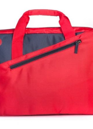 Maletín Monray Ginger para Portátiles hasta 15.6'/ Cinta para Trolley/ Rojo - Tiensol