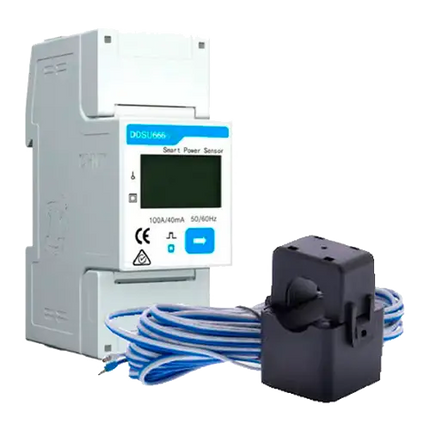 Medidor Monofásico Hoymiles DDSU666 con CT 100A RS485 - Accesorios de Inversores