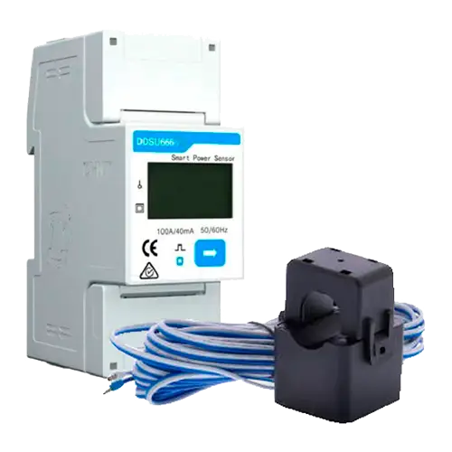 Medidor Monofásico Hoymiles DDSU666 con CT 100A RS485 - Accesorios de Inversores