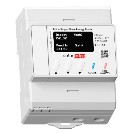 Medidor SolarEdge MTR 240 1PC1 - DW - MW - Tiensol