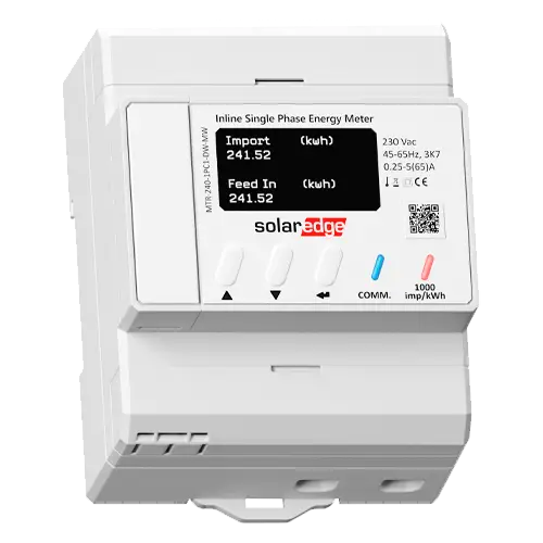 Medidor SolarEdge MTR 240 1PC1 - DW - MW - Tiensol