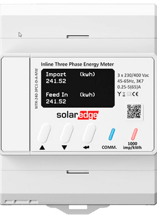 Medidor SolarEdge MTR 240 3PC1 - D - A - MW - Tiensol