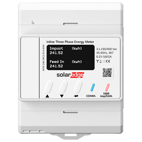 Medidor SolarEdge MTR 240 3PC1 - D - A - MW - Tiensol